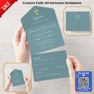 3in1 Ordination Anniversary INVITE and RSVP Priest