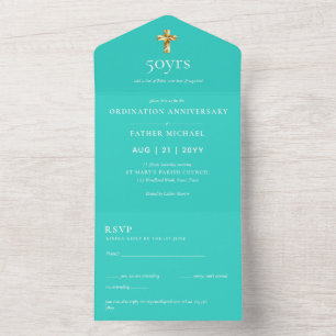 3in1 Ordination Anniversary INVITE and RSVP Priest