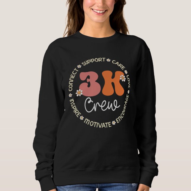 3K Crew Appreciation Week Back to School Sweatshirt (Front)