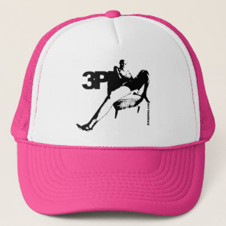 3P-Silohette Pink Cap