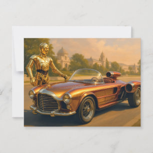 3po car postcard