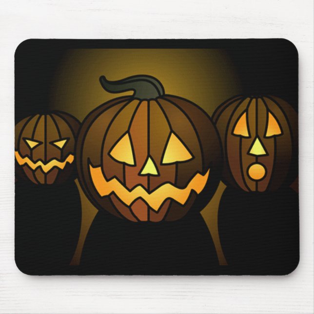 3pumpkins pad mouse pad (Front)