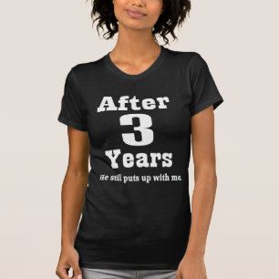3rd Anniversary (Funny) T-Shirt