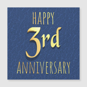 3rd Anniversary Holiday Postcard