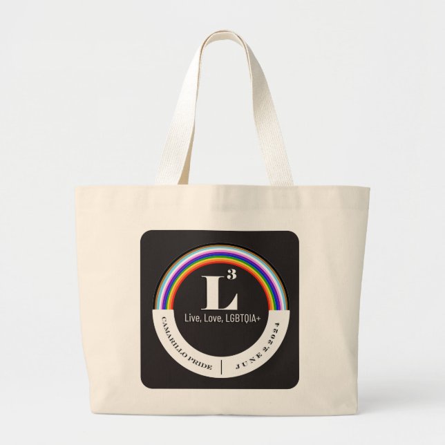 3rd Annual Camarillo Pride Tote Bag (Front)