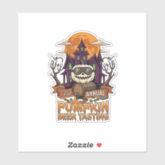 3rd Annual Pumpkin Beer Tasting Halloween Haunted 