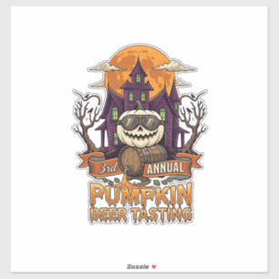 3rd Annual Pumpkin Beer Tasting Halloween Haunted