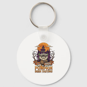 3rd Annual Pumpkin Beer Tasting Halloween Haunted Key Ring