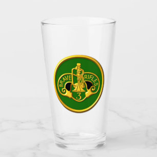 3rd Armored Cav Regiment “Brave Rifle Glass Cup