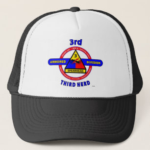 3RD ARMORED DIVISION "SPEARHEAD-THIRD HERD" TRUCKER HAT