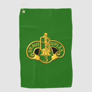 3rd Armoured Cavalry Regiment Golf Towel