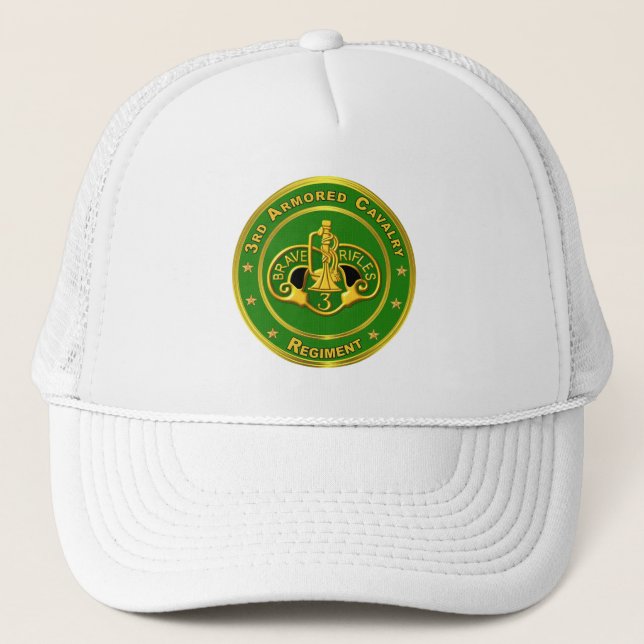3rd Armoured Cavalry Regiment  Trucker Hat (Front)