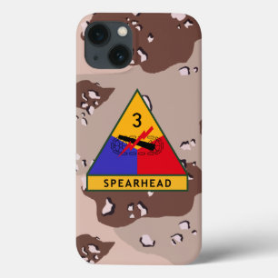 3rd Armoured Division "Spearhead" Desert Camo iPhone 13 Case