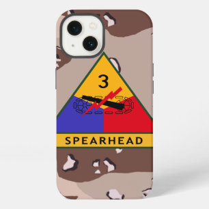 3rd Armoured Division "Spearhead" Desert Camo iPhone Case