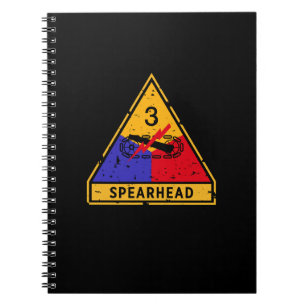 3rd Armoured Division - US Military "Grunge" Notebook