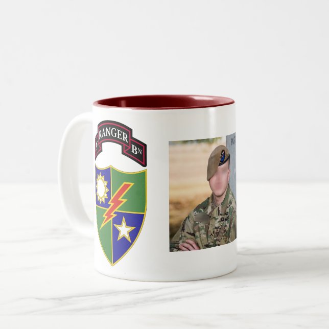 3rd Battalion - 75th Ranger Regiment - Photo Mug (Front Left)