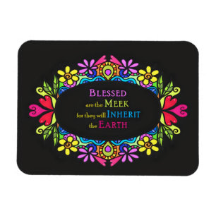 3rd Beatitude - Blessed are the Meek Magnet