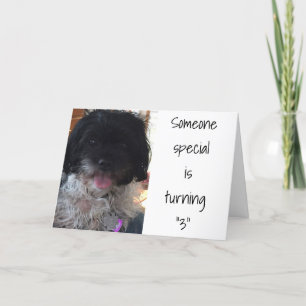 "3rd" BIRTHDAY" FOR A "SPECIAL CHILD" Card