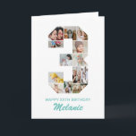 3rd Birthday Number 3 Photo Collage Personalised Card<br><div class="desc">Celebrate your little one's momentous 3rd Birthday with this cute card. It's a personalised photo collage birthday card that allows you to create a truly unique and memorable design. This customisable template lets you insert your own cherished photos, capturing the precious moments of your baby's year. This custom card is...</div>