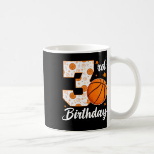 3rd Birthday Sketll 3 Year Old Sketll Player Coffee Mug