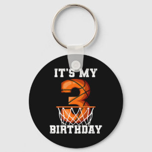 3rd Birthday Sketll Key Ring