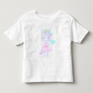 3rd birthday T-Shirt with a funny unicorn.