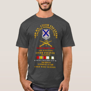 3rd Bn 126th Infantry SRF MI ARNG w COLD SVC T-Shirt
