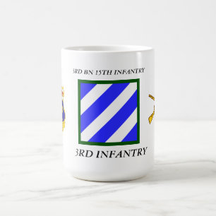 3RD BN 15TH INFANTRY 3RD INFANTRY DIVISION COFFEE MUG