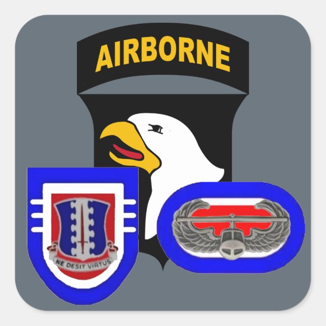 3RD BN 187TH INFANTRY 101ST AIRBORNE STICKERS (Front)