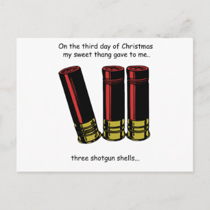 3rd Day Redneck Christmas Holiday Postcard