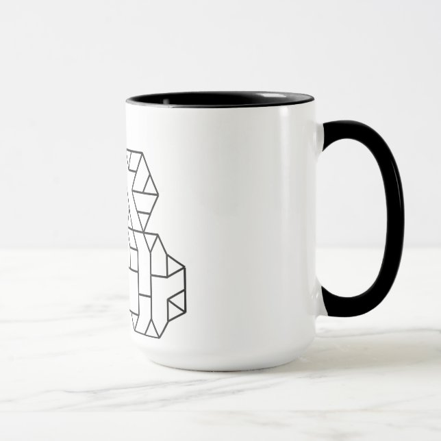 3rd Degree Vertices Geek Mug White (Right)