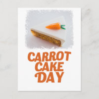 3rd February - Carrot Cake Day - Appreciation Day