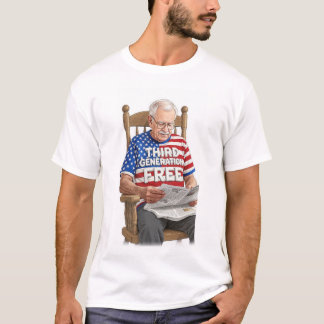 3rd Generation American Pride 4th of July T-Shirt