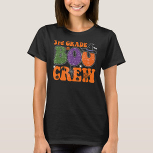 3rd Grade Boo Crew Spooky Pumpkin Monsters and Spi T-Shirt