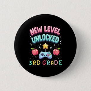 3rd Grade Ck To School Gamer 6 Cm Round Badge