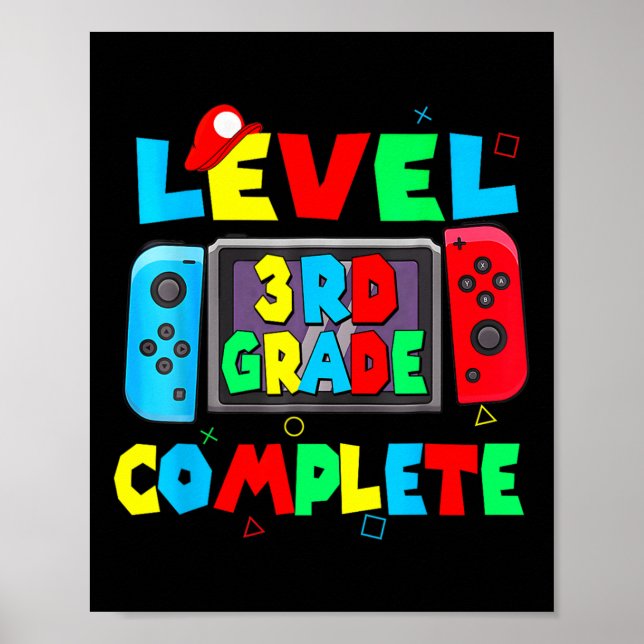 3rd Grade Complete Last Day Of School Video Game 1 Poster (Front)