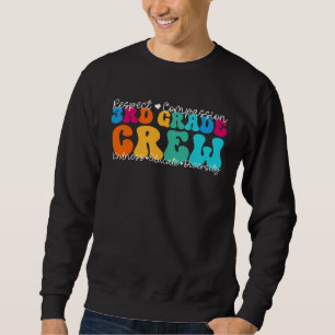 3rd Grade Crew Appreciation Week Back to School Sweatshirt