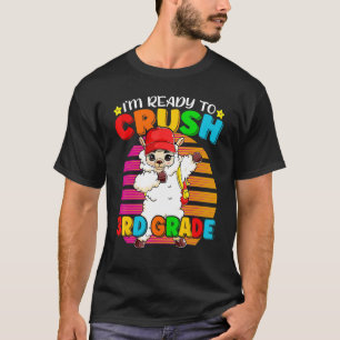 3rd Grade Dabbing Llama Back To School Backpack G T-Shirt