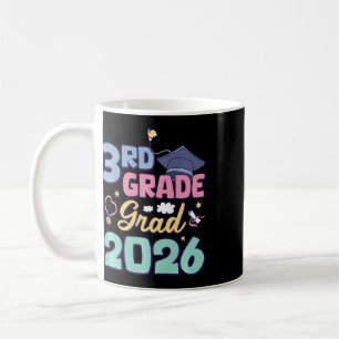 3rd Grade Graduation 2026 Proud Grad Third Grade G Coffee Mug