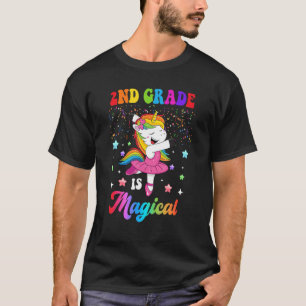 3rd Grade Is Magical Dancing Unicorn Back To Schoo T-Shirt