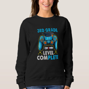 3rd Grade Level Complete Class Video Game Senior 2 Sweatshirt