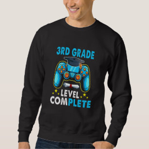3rd Grade Level Complete Class Video Game Senior 2 Sweatshirt