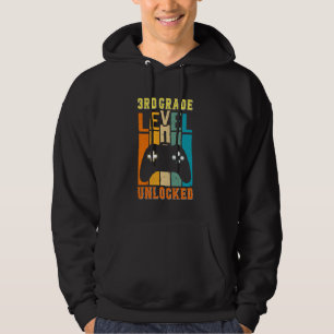 3rd Grade Level Unlocked Funny Back to school tee