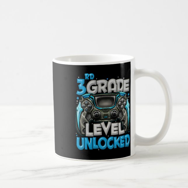 3rd Grade Level Unlocked Game On 3rd Grade Back To Coffee Mug (Right)