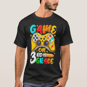3rd Grade Level Unlocked Game On 3rd Grade Back To T-Shirt