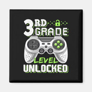 3rd Grade Level Unlocked Video Game Ck To School B Magnet