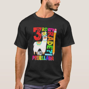 3rd Grade No Prob Llama First Day Back To School T-Shirt