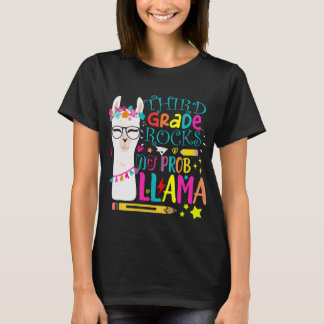 3rd Grade Squad No Prob-Llama Llama Apparel T-Shirt