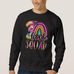3rd Grade Squad Tie Dye Back To School Teacher Stu Sweatshirt