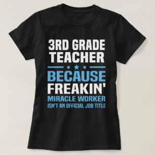 3rd Grade Teacher T-Shirt